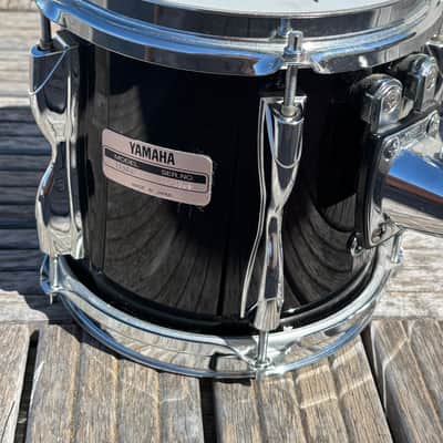 Yamaha 9000 Recording Custom 8"×8" Tom – Made in Japan – Original Piano Black image 2