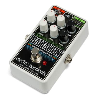 Electro Harmonix Nano Battalion Bass Preamp & Overdrive Pedal image 6