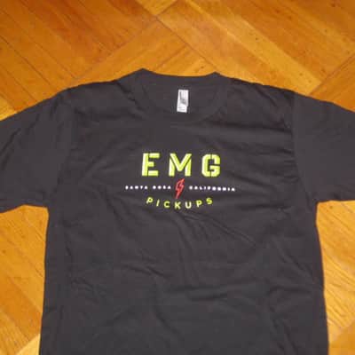 new A+ (with product label) genuine EMG Santa Rosa T-Shirt Men's Small, 100% Combed Cotton, Short Sleeve (It visibly a lot smaller than a typical Men's Size Small shirt. Please refer to the measurements that I have provided in description) image 7