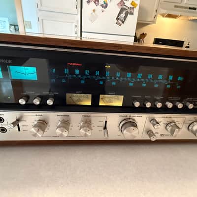 Sansui 9090DB Stereo Receiver 1976 blackface image 2