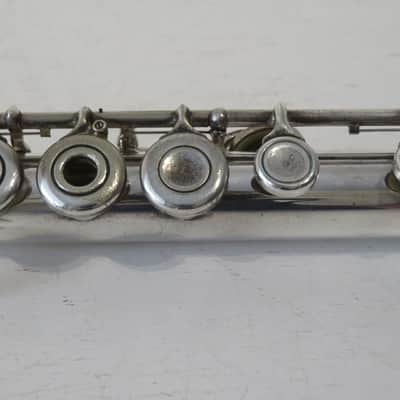 Emerson ELD Flute, B Foot, Open Hole, Solid Silver Head, Inline G image 10