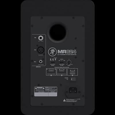 Mackie "MR624" 6.5" POWERED STUDIO MONITOR image 2