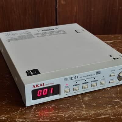 AKAI SG01k GM Sound Module New internal battery w/ power supply