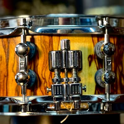 Sonor SQ2 14x5 Heavy Beech Snare Drum - African Marble - Satin image 4