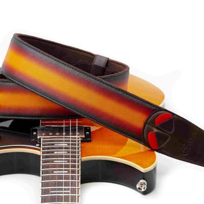 RightOn! Mojo Sunburst Guitar Strap image 2