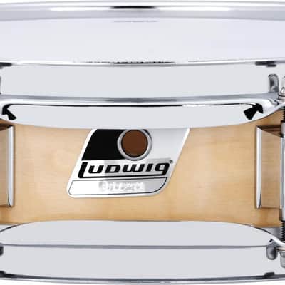 Ludwig Rocker Elite Piccolo Snare Drum - 3 inches x 13 inches  Natural Maple Finish image 1