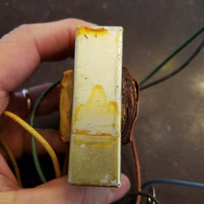 Triwek 12671-2 5k into 8 Ohms 145A134R Voice of Music Vintage Output Transformer OT 11 Watt Tested 625:1 135:1 400:1 Tube Amp Audio 1959-1963 image 6