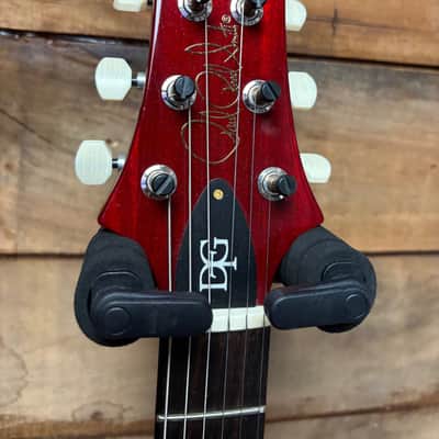 2022 PRS DGT 10-Top Charcoal Cherry Burst w/case image 7