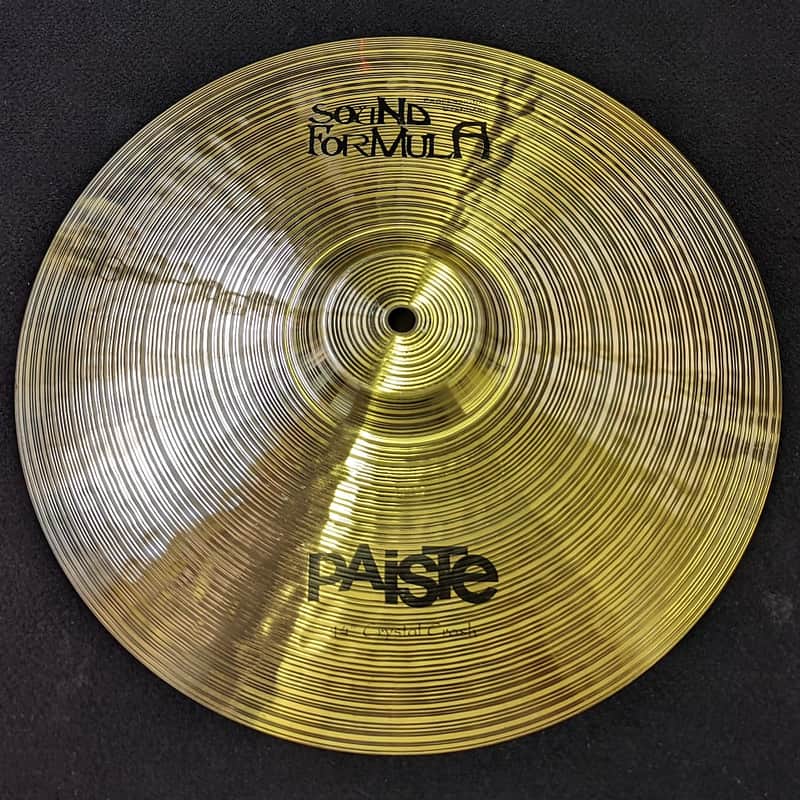 Paiste 14" Sound Formula Crystal Crash Cymbal 1993-1996 image 1