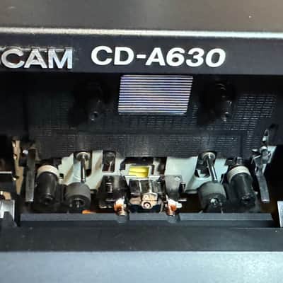 TASCAM CD-A630 3 Disc CD Changer Cassette Deck Belt Replaced Tested image 7
