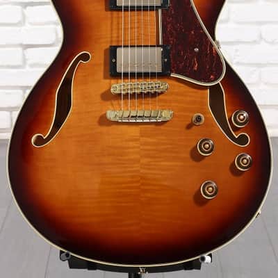 Ibanez Artcore Expressionist AS93FM Semi-Hollow Electric Guitar - Violin Sunburst (AS93FMVLSd1) image 3