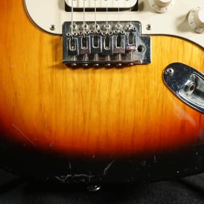 Indiana Strat-Style Electric Guitar – Sunburst – Humbucker – Rosewood Board – Player Grade image 6