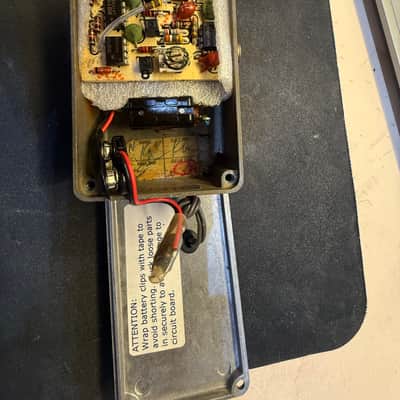 MXR Phase 90 Script Logo (75/76) - Original Plate + ZVEX 9V Adapter Plate image 3