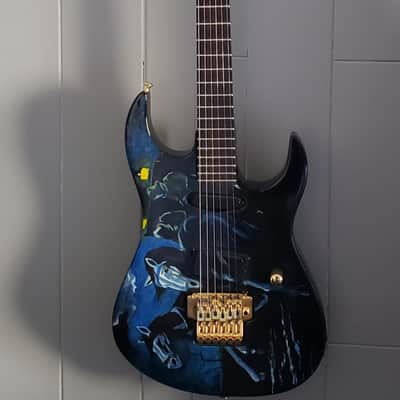 B.C. Rich Gunslinger/assassin 1987 - Hand painted King Diamond Abigail album cover image 2