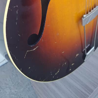 GIBSON ES-150 VINTAGE HOLLOWBODY GUITAR WITH CASE. 1940-1941 ORIGINAL TUNERS P13 PICKUP image 24