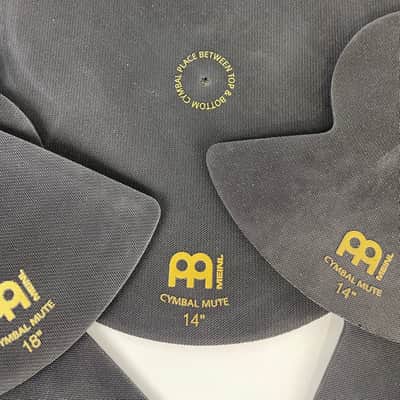 Meinl Cymbal Mute Pack w/ 14" Hi-Hats, 16" Crash, 18" Crash & 20” Ride Dampers image 4