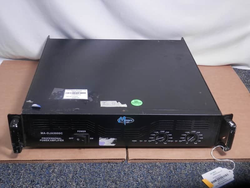 Used Menace Audio MA-DJA5000C Professional Power Amplifier image 1