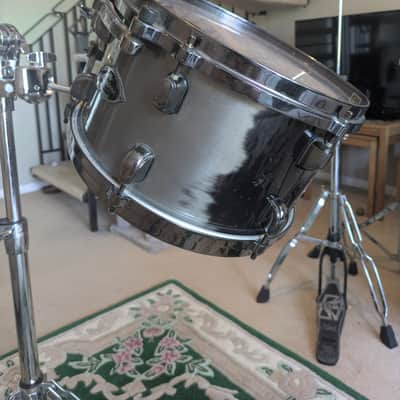 TAMA STARCLASSIC PERFORMER 6 PIECE HYPERDRIVE BIRCH / BUBINGA DRUM KIT MIDNIGHT SILVER MIST image 10