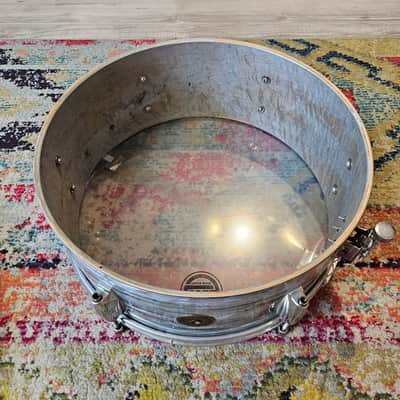 Gretsch Round Badge 14x5.5" Dixieland 6-ply Snare - Midnight Blue Pearl image 10