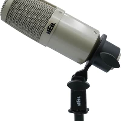 Heil PR 30 Dynamic XLR-Microphone for Video Podcast, Live Sound, Instrumentals, Recording, and Broadcast, Wide Frequency Response, Smooth Sound, Superior Rear Noise Rejection - Champagne image 2