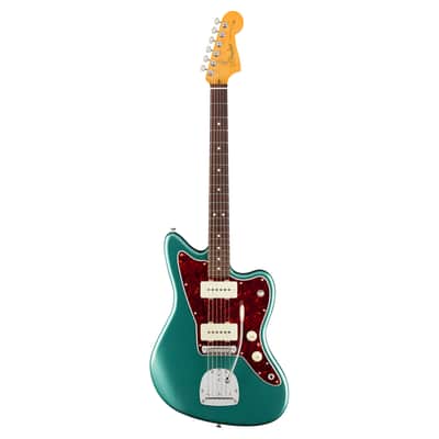 Used Fender American Professional Classic Jazzmaster - Faded Sherwood Green Met image 2