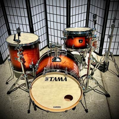 TAMA Superstar 3pc Drum Kit in Mahogany Burst Lacquer image 6