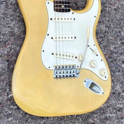Fender Stratocaster 1976 - Blonde see trough body, Rosewood Fingerboard image 3