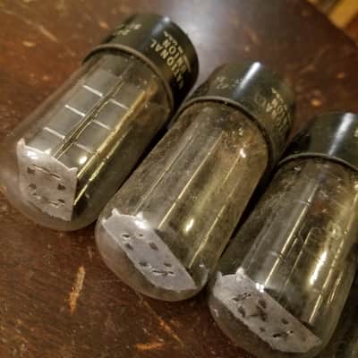 NU National Union ONE (1) JAN-CNU-5Y3GT tNOS AT1000 TESTED Vacuum Tube balanced premium rugged 5Y3 military 1951-1952 image 5