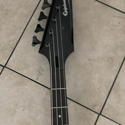 Epiphone Thunderbird Pro IV 1999 - 2020 - Trans Black image 5
