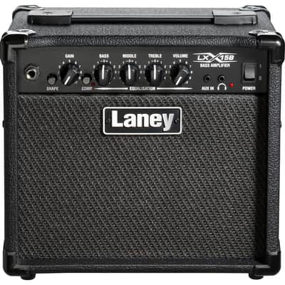 Laney LX15B Bass Combo Amplifier (15 Watts, 2x5"), Black image 1