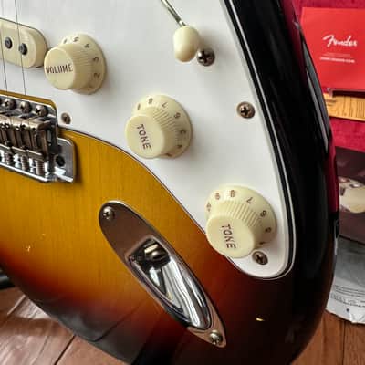 2023 Fender Custom Shop Postmodern Stratocaster Journeyman Maple - Bleached 3 Tone Sunburst image 6