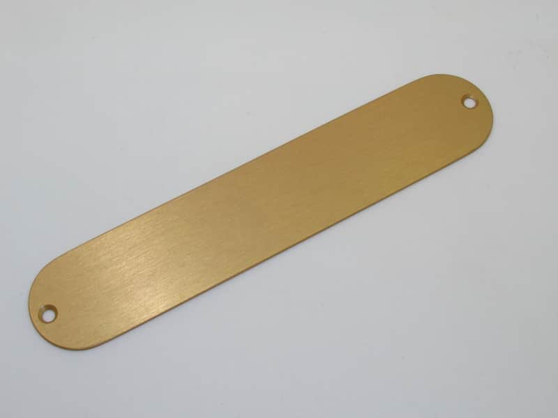 Tone-Guard Telecaster Control Plate - 2026 - Gold Anodized Aluminum image 1