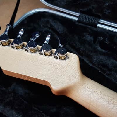 2017 James Tyler Japan Tylerbastar Telecaster Gold Special Edition Ash Body image 11