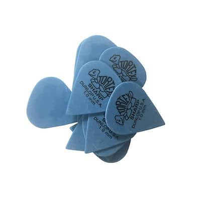 Dunlop Guitar Picks  12 Pack Tortex Sharp 1.0 picks 412P1.00