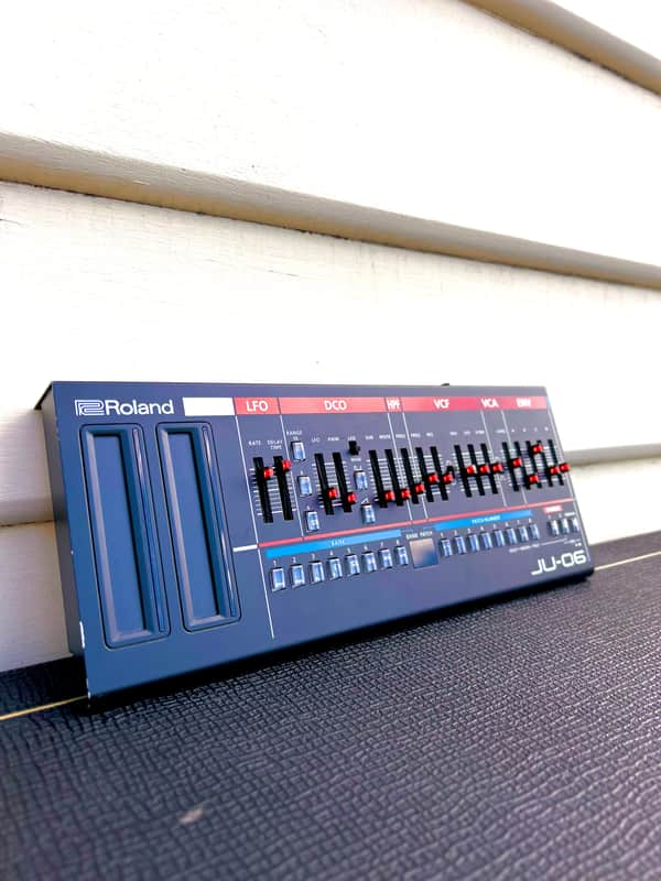 Roland JU-06 Boutique Series Digital Synthesizer Sound Module 2015 - Present - Black image 1
