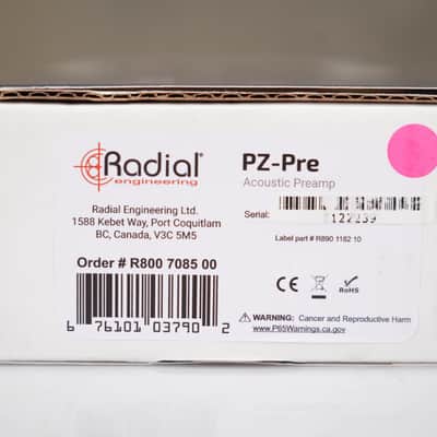 Immagine Radial PZ-Pre Acoustic Preamp #59760 - 3