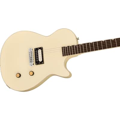 Gretsch Streamliner Jet 1 Pickup Electric Guitar - Aged White image 5