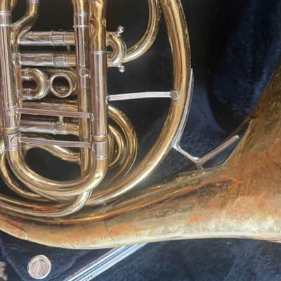 C. G. Conn 6D Double French horn. Made in USA image 9