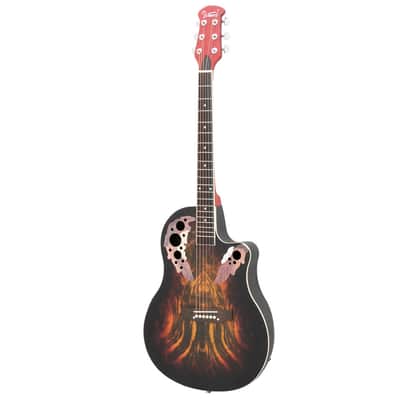 🎸"O" Style Acoustic-Electric Guitar +Soft Case / Gig Bag +Rosewood Fretboard!🎸 image 5