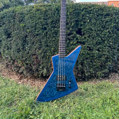 Custom Vintage Bass Explorer 4 string In Stock image 2