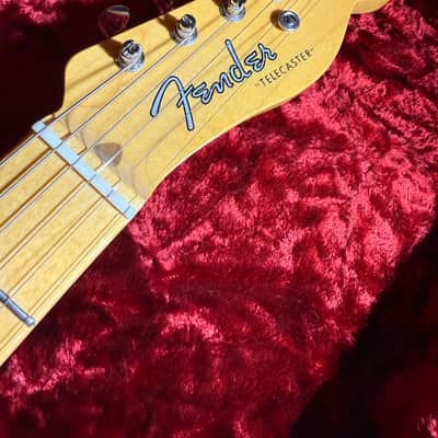 Fender American Original '50s Telecaster with Maple Fretboard 2021 - Butterscotch Blonde image 3