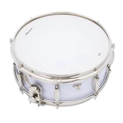 Slingerland Radio King Artist Snare Drum 14x5.5 White Marine Pearl image 4