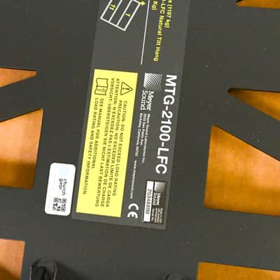 Meyer Sound MTG-2100-LFC Top Grid Flying Frame for 2100-LFC Subwoofer CG010QQ *ASK FOR SHIPPING* image 4