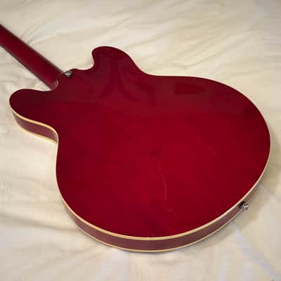 Vintage 1998 Epiphone Dot (Gibson 335) - Made in Korea (MIK) - Cherry - Free Pro Setup image 10