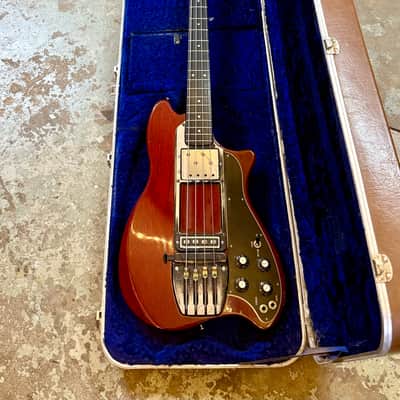 Ovation Magnum I Bass c 1978 - 1980 Cherry original vintage USA image 4