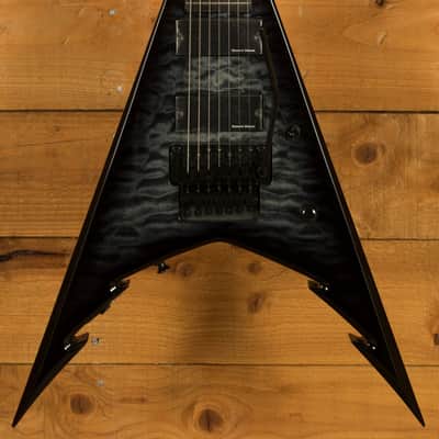 Jackson Pro Series Signature Corey Beaulieu King V KV7Q - Ebony - Transparent Black - 7-String image 10