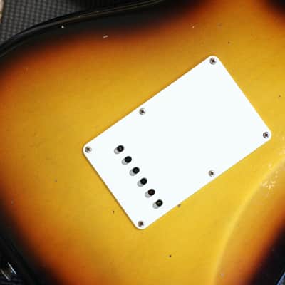 2020 Fender Custom Shop '64 Stratocaster Electric Guitar Relic Sunburst + COA OHSC image 15