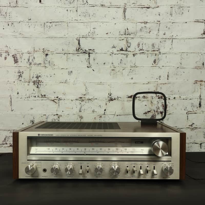 Vintage Kenwood KR-6050 High-Speed DC Stereo Receiver - 60WPC - Japan image 1
