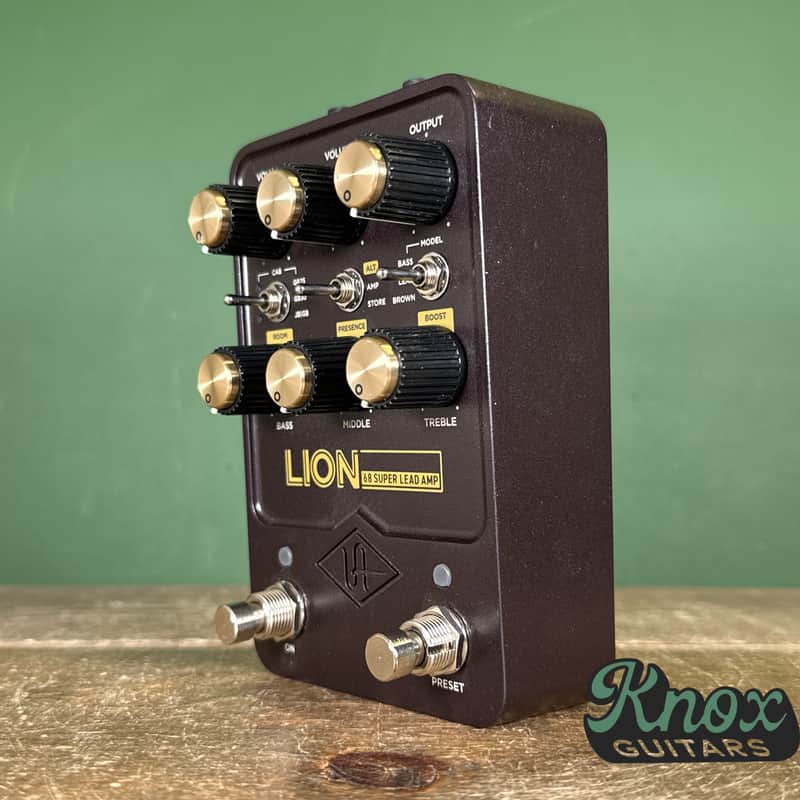 Universal Audio Lion '68 Super Lead Amp 2023 - Present - Black image 1