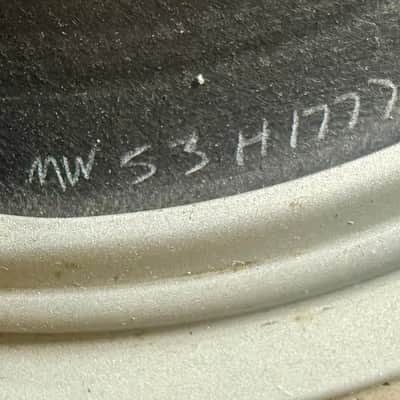 Celestion VOX Silver Bell alnico speaker 1960’s - Bulldog original vintage uk Marshall 8 ohm 12” image 4